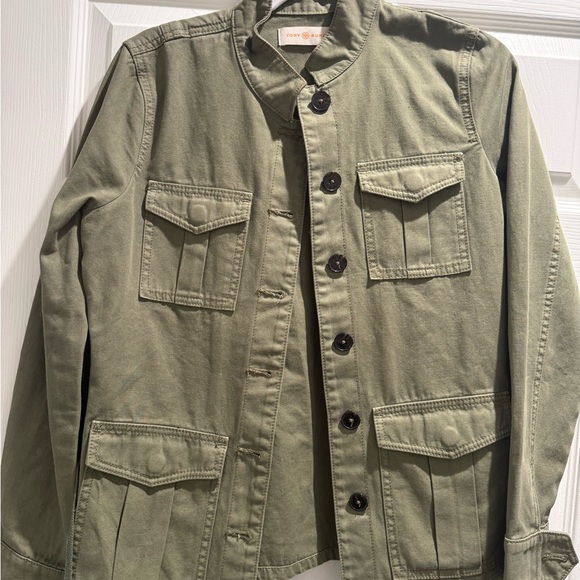Tory Burch Other - Tory Burch Khaki Military Jacket